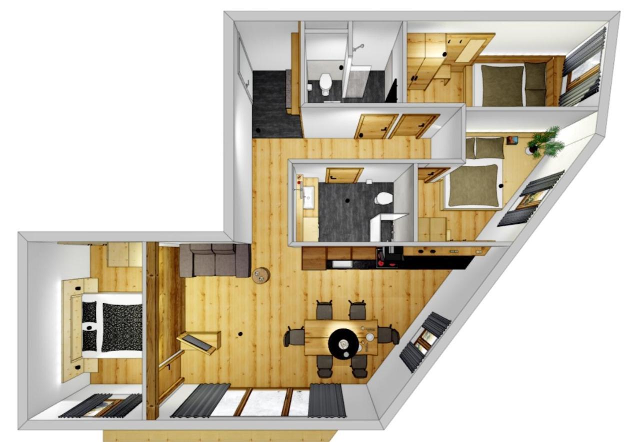 Tiroler Zeitgeist Apartment Fügen Exterior foto